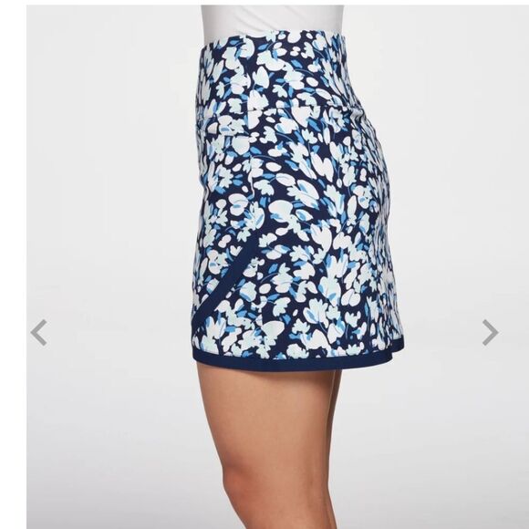 Lady Hagen Off to the Races 17" tummy control pull on wrap skort Sz XS NWT - Picture 11 of 11